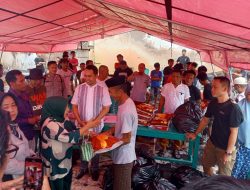 Peduli Sesama, Sahabat AMANAH Bantu Korban Kebakaran Tanjung Batu