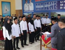 Pjs. Bupati Majene Lantik Anggota PAW BPD Majene Periode 2019-2027