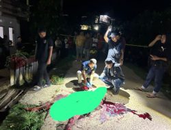 Diduga Bunuh Diri Menggunakan Senjata Tajam Jenis Badik Tidak Diketahui Penyebabnya