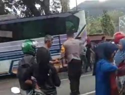 BreakingNews: Bus Cahaya Solo Tabrakan dengan Avansa di Malunda