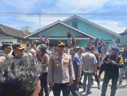 Kapolres Polman Pimpin Pengamanan Eksekusi Sengketa Tanah di Dusun Lapeo