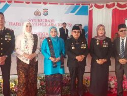 Bupati Majene Hadiri Upacara dan Syukuran Hari Bhayangkara ke-79 Tahun 2025