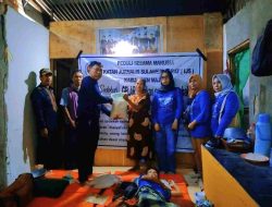 Ketua IJS Majene Lakukan Kunjungan Kemanusiaan ke Pasutri Penderita Sakit Gula di Dusun Konja Selatan