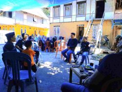 Ketua IJS Majene hadir di Rumah Duka.