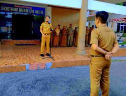 Sekda Majene Pimpin Apel Gabungan, Ingatkan Disiplin ASN dan Dorong Peningkatan Kompetensi Digital