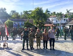 Bupati Majene Lepas Personel Satgas Yonif 721/Makkasau, Perkuat Sinergi Jaga Keamanan dan Kedaulatan Negara