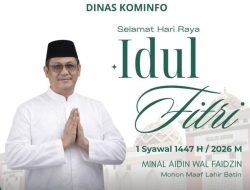 Kadis Kominfo Majene Sampaikan Ucapan Idulfitri, Ajak Pererat Silaturahmi dan Persatuan