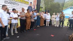 Jalan Santai Meriahkan Minggu Pagi, PT Lindo Lindo Mariri Ajak Warga Majene Hidup Sehat