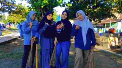 Diskominfo Majene Gelar Kerja Bakti di Taman Kota, Wujudkan Gerakan Majene Mappaccing