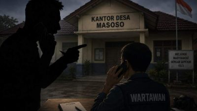 Kades Masoso Mamasa Diduga Ancam Wartawan