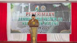 Bupati Majene Sambut Kepulangan Jamaah Haji Kloter 19 Tahun 2026