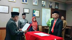 Bupati Majene Lantik Budi Mansur sebagai Direktur Perumda Air Minum Tirta Mandar