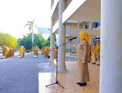 Apel Gabungan Pemkab Majene, Wabup Tekankan Disiplin ASN dan Pencapaian Target OPD